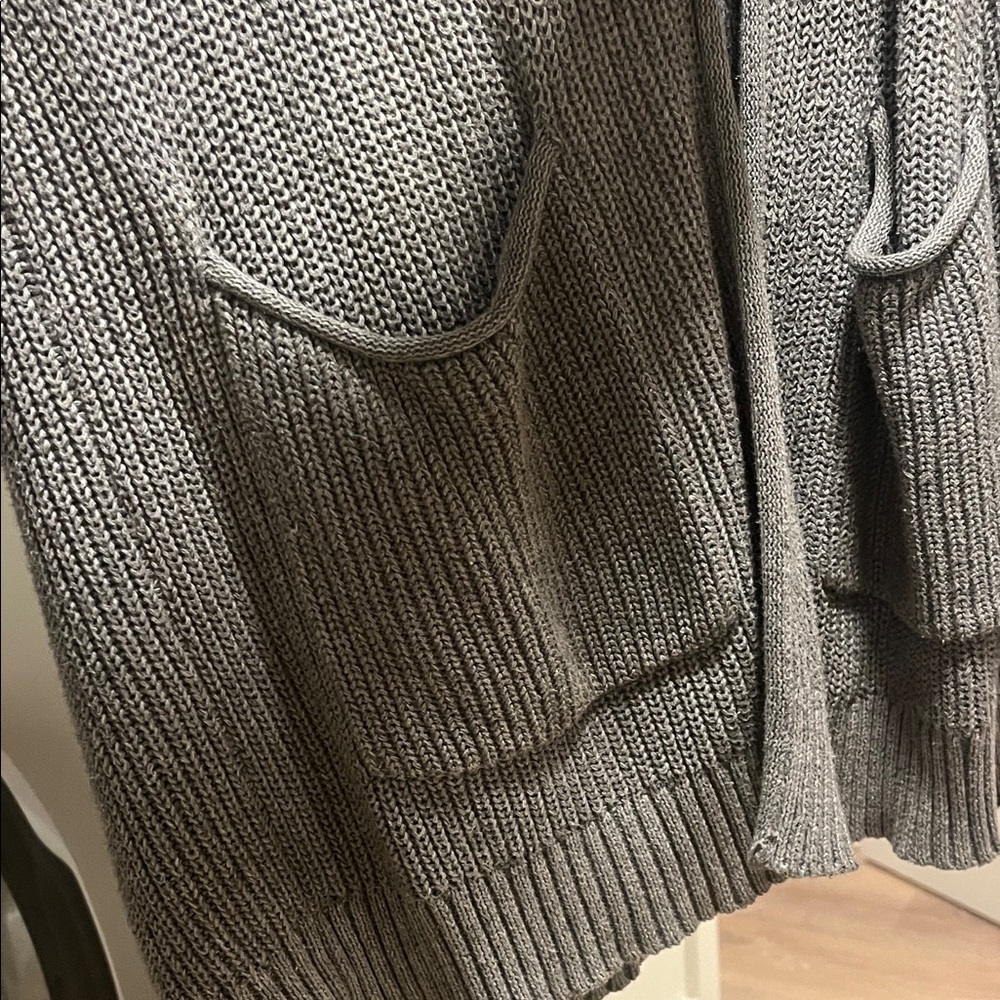 Universal Thread Heather Gray Cardigan - image 2